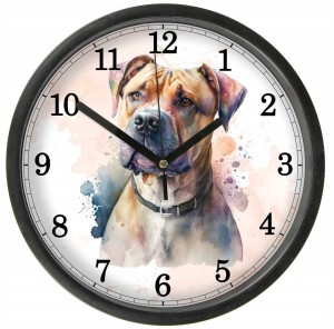 Pies 3 Zegar z Pupilem z szybką Bezgłośny mechanizm wiele wzorów