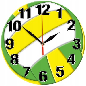 Piłka Do Siatkówki zegar ścienny dla dzieci Bezgłośny mechanizm PZ