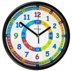 Edukacyjny zegar ścienny dla dzieci Z szybką Bezgłośny mechanizm - MN