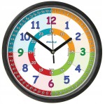 Edukacyjny zegar ścienny dla dzieci Z szybką Bezgłośny mechanizm - NP