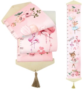 Miarka wzrostu dla dzieci na PŁÓTNIE Baletnice II