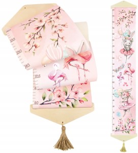 Miarka wzrostu dla dzieci na PŁÓTNIE Baletnice I